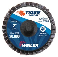 Weiler Tiger X Type 29 Angled Flap Disc 51219, A/Z Alumina 