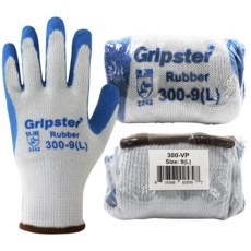 Global Glove FrogWear 590MF Work Gloves 590MF, LG, Size Large, Nitrile,  Gray, Black