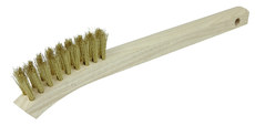 Weiler Hand Wire Brush 95151, Aluminum