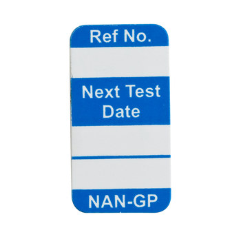 Picture of Brady Nanotag Blue Vinyl NAN-GP B Nano Tag Insert (Main product image)