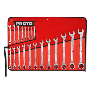 Rosco　21A 廉価版　2点セット Proto JSCVM-20SA Combination Reversible Ratcheting Wrench Set