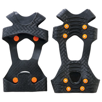Ergodyne Trex Traction Overshoes 6300 16754 - Size Large - Rubber/Carbon Steel - Black