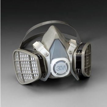 3M 5000 Series 5201 Half Mask Facepiece Respirator 21571, Size