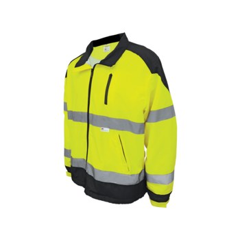 Global Glove FrogWear Windbreaker GLO-WB1/LG - Size Large - Lime Yellow - GLO-WB1 LG