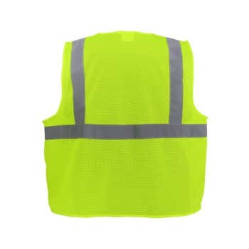 Global Glove FrogWear HV High-Visibility Safety Vest GLO-271-LG - Size Large - High-Visibility Yellow/Green - GLO-271 LG