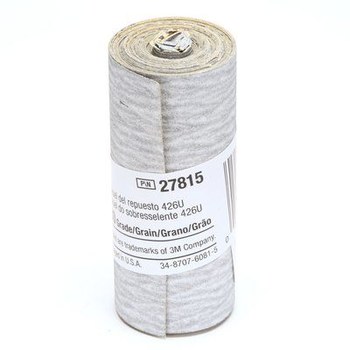 3M Stikit 426U Sanding Roll 27815 - 2 1/2 in x 100 in - Silicon Carbide - 280 - Extra Fine