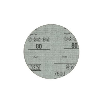 3M Green Corps Stikit Production 246U 01549 PSA Disc - 8 in - P80 - Coarse - Ceramic Aluminum Oxide