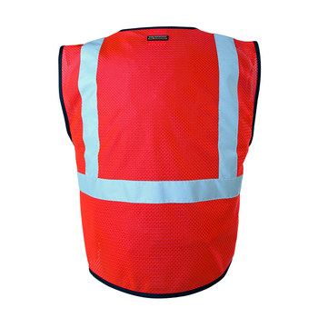 ML Kishigo High Visibility Shirt 1719 LG-XL - Fluorescent Red - MLK 1719 LG-XL