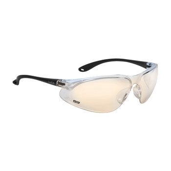 Picture of Bolle Safety Spirit 253-ST-400 Matte Black Universal Polycarbonate Standard Safety Glasses (Main product image)