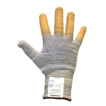 Picture of Ansell VersaTouch 74-711 Grey/Yellow 9 Dyneema/Polyester/Glass Fiber Cut-Resistant Gloves (Main product image)