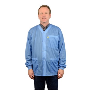 SCS 770013 ESD / Anti-Static Jacket - Large - Blue - SCS 770013