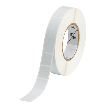 Picture of Brady Freezerbondz White Polyester Thermal Transfer THT-180-492-3 Die-Cut Thermal Transfer Printer Label Roll (Main product image)