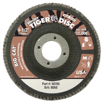 Picture of Weiler Big Cat Flap Disc 50765 (Main product image)