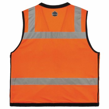 Ergodyne GloWear High-Visibility Vest 8253HDZ 23315 - Size Large/XL - Orange
