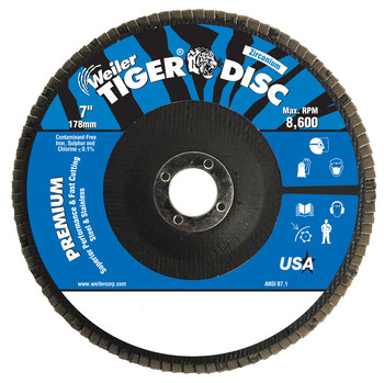 Picture of Weiler Tiger Flap Disc 50723 (Main product image)