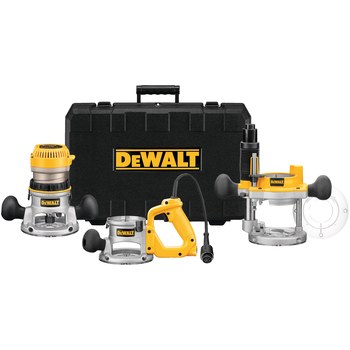 Picture of Dewalt Three Base Router Kit DW618B3 (Main product image)