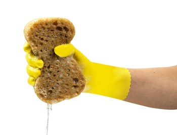 Ansell AlphaTec 87-298 Yellow 7 Unsupported Chemical-Resistant Gloves - 12 in Length - Embossed Pebble Finish - 20 mil Thick - 192981