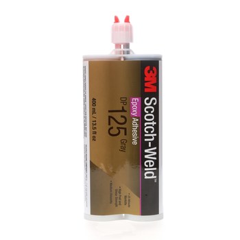 3M Scotch-Weld DP125 Gray Two-Part Epoxy Adhesive, Base & Accelerator ...