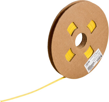 Picture of Brady Permasleeve Yellow Polyolefin Thermal Transfer PS-C-187-YL Continuous Thermal Transfer Printer Heat-Shrink Tubing (Main product image)