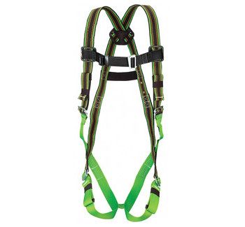 Picture of Miller E650 Green Small/Medium Vest-Style Back Padding Body Harness (Main product image)