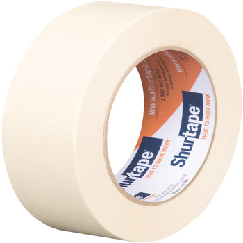 Shurtape CP 105 Natural Masking Tape - 36 mm Width x 55 m Length