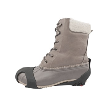 Global Glove Ice Gripster Traction Overshoes ITR3600 ITR3600-L - Size Large - Black/Red - ITR3600 LG