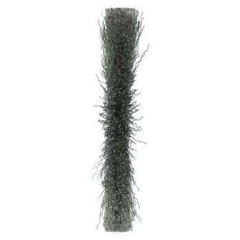 Weiler 01809 Wheel Brush - 8 in Dia - Crimped Stainless Steel Bristle