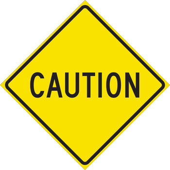 Picture of Brady B-959 Aluminum Square Yellow English Stop Signs, Traffic Control Signs & Banners Sign part number 115444 (Main product image)