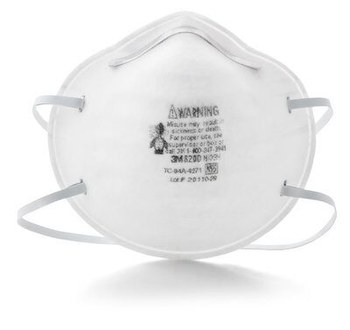3M Particulate Respirator 07023 - Size Standard - White