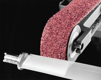 3M Scotch-Brite PD-BS Sanding Belt 64784 - 4 in x 349 in - Aluminum Oxide - Medium