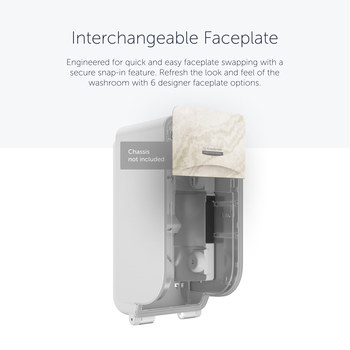 Kimberly-Clark Professional ICON Sand Dispenser Faceplate - Pull Out by Hand Dispensing - 58791