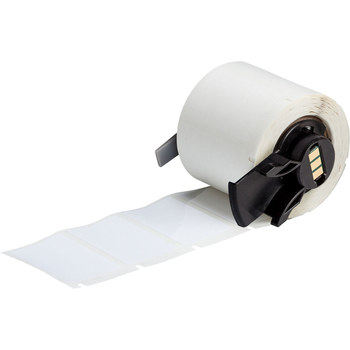 Picture of Brady White Self-Laminating Polyester Thermal Transfer PTL-31-483 Die-Cut Thermal Transfer Printer Label Roll (Main product image)