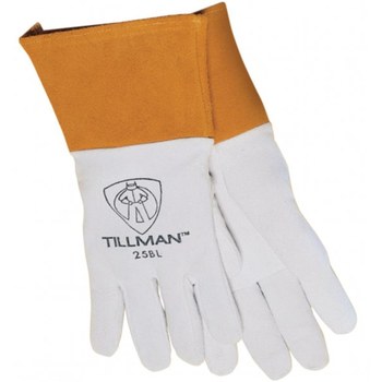 Picture of Tillman White/Gold XL Kevlar/Leather Split Deerskin Welding Glove (Main product image)