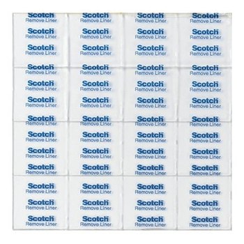3M Scotch 859S Clear Double Sided Foam Strip - 11/16 in Width x 11/16 in Length - 72534