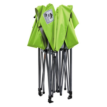 Ergodyne SHAX 6010 Lightweight Tent - 10 ft x 10 ft - 14 ft Height - Polyester - Hi-Vis Lime - 12910