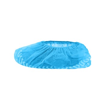 Global Glove FrogWear Disposable Shoe Covers NW-PPSC - Size 40 cm x 17 cm - Polypropylene - White/Blue - 02720