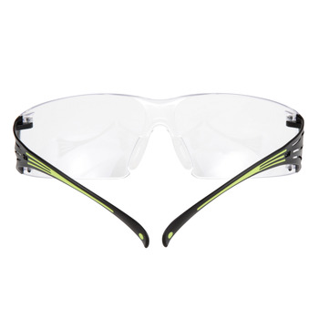 3M SecureFit 400 SF401AF Polycarbonate Standard Safety Glasses Clear Lens - Clear Frame - Anti-Scratch & Anti-Fog - Frameless - 078371-66211