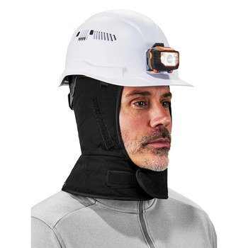 Ergodyne N-Ferno 6877 Black Banox FR3 Cotton Cold Weather Head Liner - 720476-16877