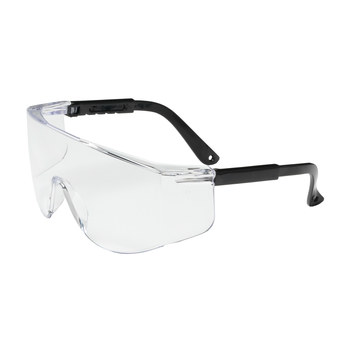 BOUTON OPTICAL 250-03-0080, Zenon Z28 Safety Glasses Clear Frm And Clear Uncoated Lens (Pack-12)