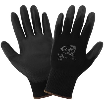 PUG-17-9 Global Glove PUG-17 Gloves, Black Nylon, Black