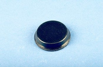 3M Bumpon SJ6344 Black Bumper/Spacer Pad - Cylindrical Shaped Bumper - 0.75 in Width - 0.16 in Height - 40952