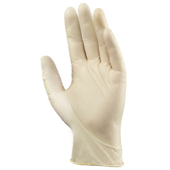 Ansell Dura-Touch 34-175 Clear Small Powder Free Disposable Gloves - Food Grade - 9 in Length - Smooth Finish - 5 mil Thick - 525016