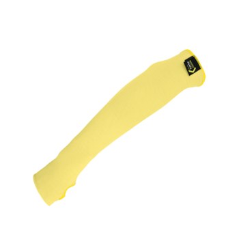 Global Glove Cut-Resistant Cape Sleeves Only K18SLT - Size 18 in - Yellow - K18SLT 18IN