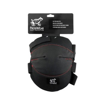 Global Glove FrogWear Knee Pad KP422 - Size One Size Fits All - Black - 02644