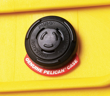 Pelican 1600 NL/NF Yellow Protective Hard Case, Polypropylene, No Foam Padding, 24.39 in x 19.36 in - 16022