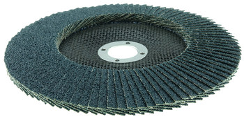 Weiler Wolverine Type 29 Flap Disc 31362 - Zirconium - 7 in - 40 - Coarse