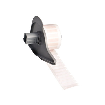 Picture of Brady White Polyester Thermal Transfer M71-13-423 Die-Cut Thermal Transfer Printer Label Roll (Main product image)