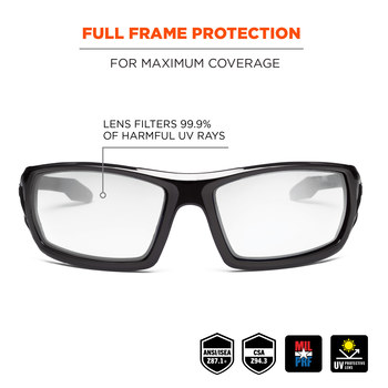 Ergodyne Skullerz Safety Glasses Odin 50003 - Size Universal