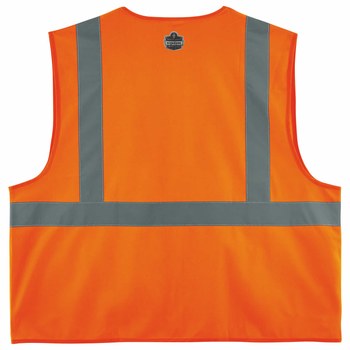 Ergodyne Glowear High-Visibility Vest 8225Z 21155 - Size Large/XL - High-Visibility Orange