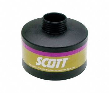 Picture of Scott Safety 742 P100 Reusable Respirator Combination Enforcement Cartridge/Filter (Main product image)